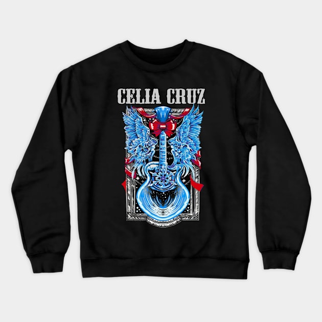 CELIA CRUZ BAND Crewneck Sweatshirt by growing.std